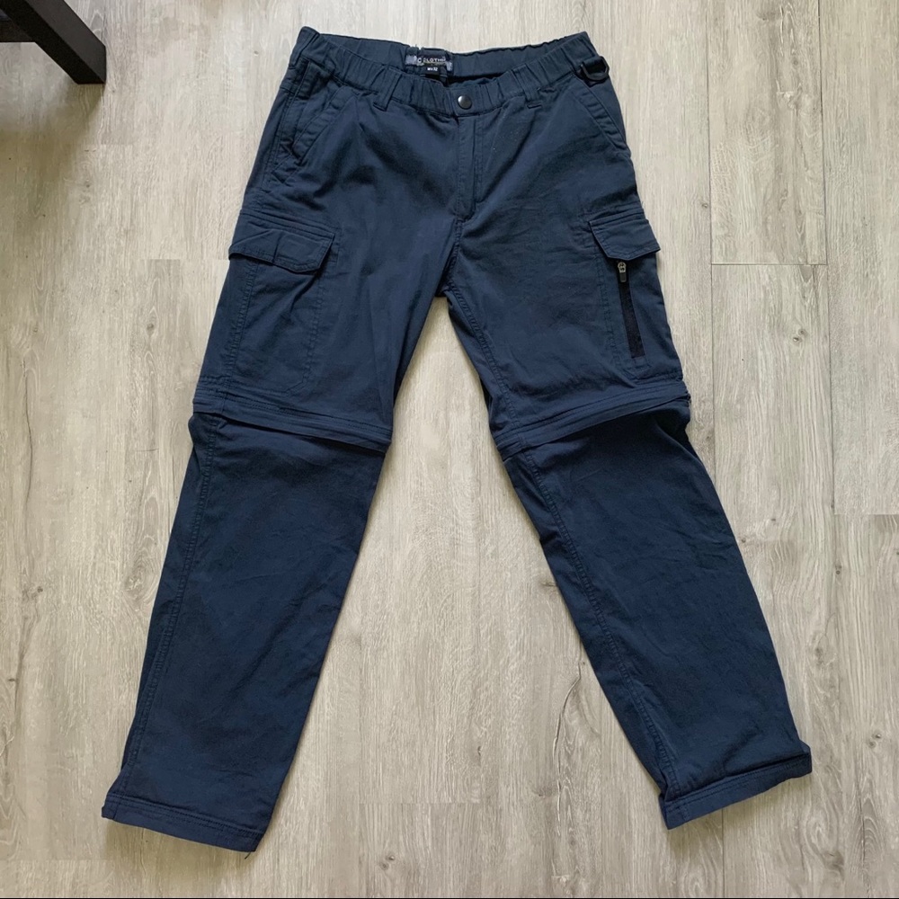 Blue Cargo Pants